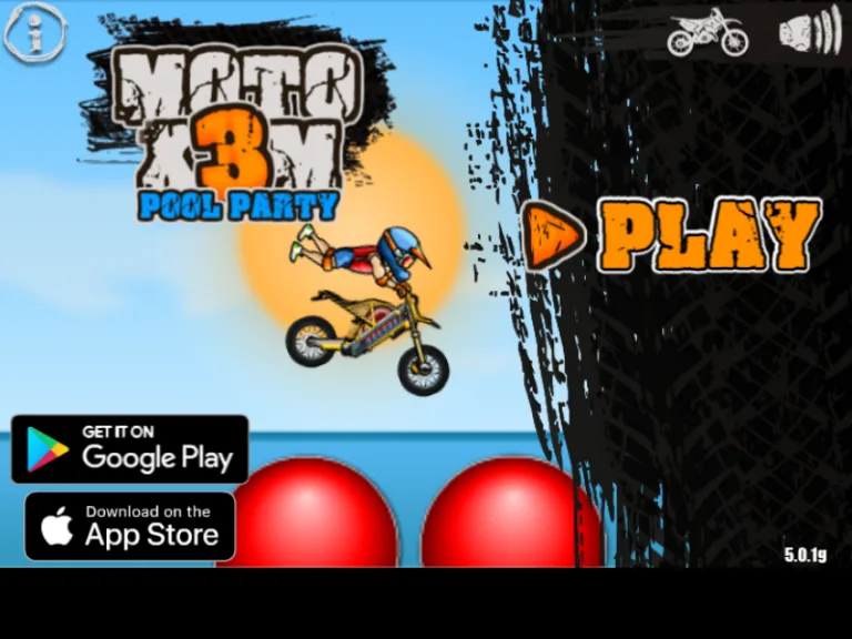 Moto X3M Pool Party, captura 1