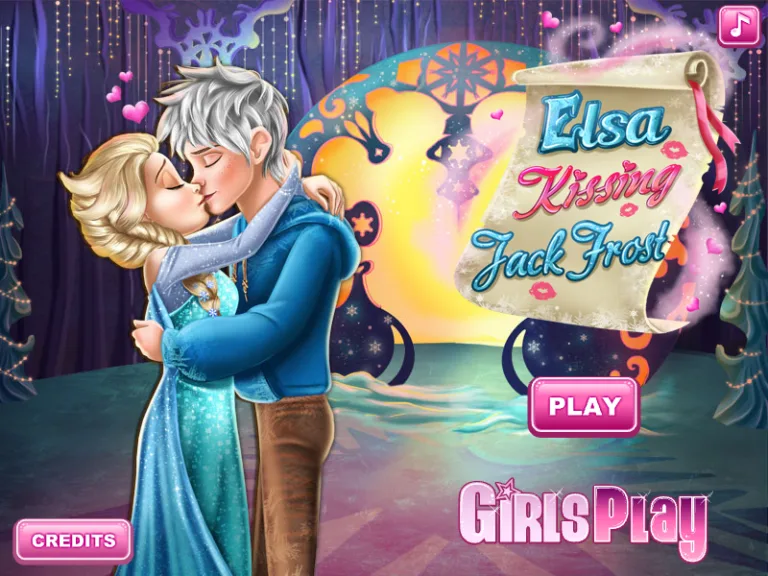 Elsa Kissing Jack Frost, captura 3