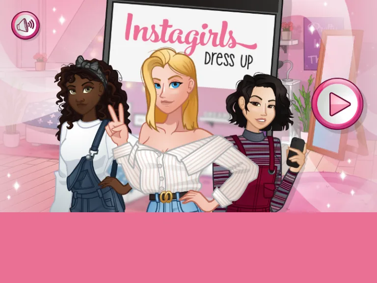 Instagirls Dress Up, screenshot 1