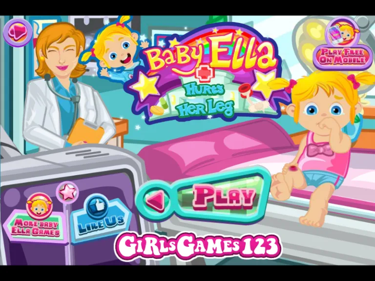 Baby Ella Hurts Her Leg, captura 2