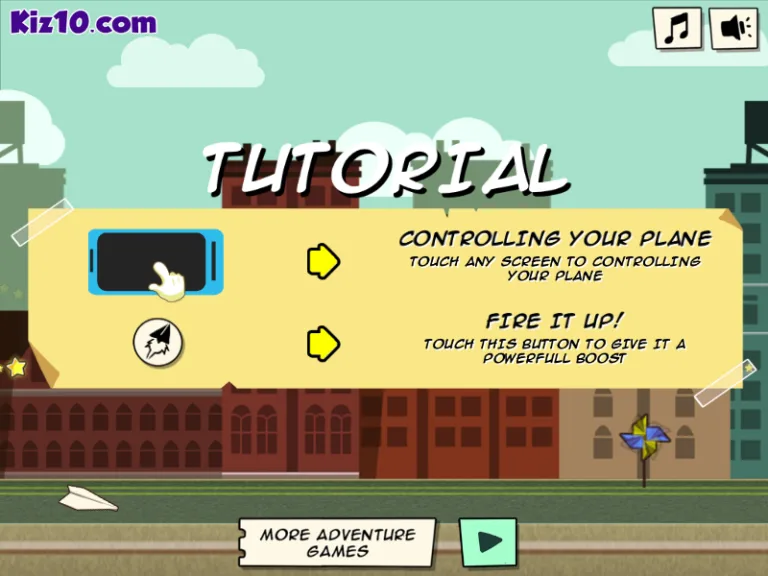 Paper Flight, screenshot 1