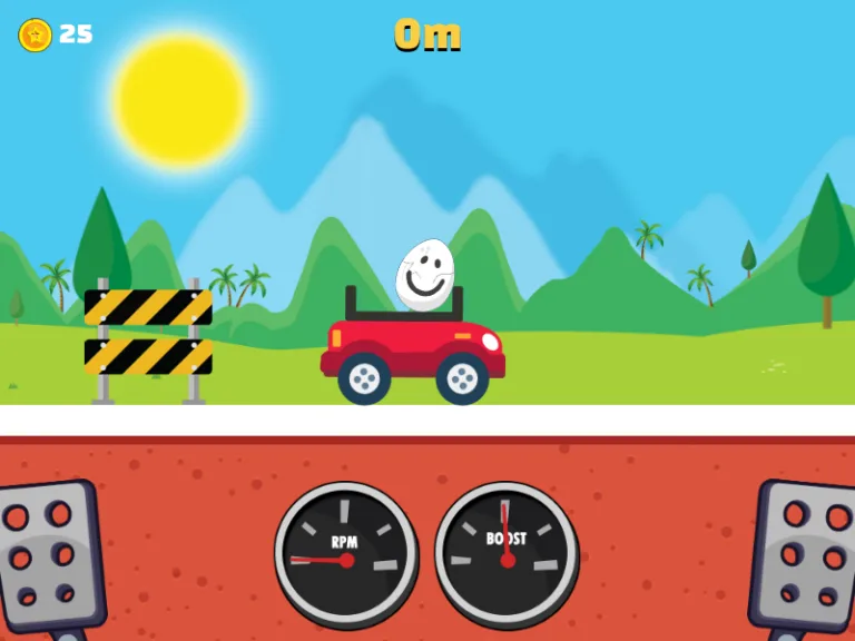 Eggy Car, screenshot 1