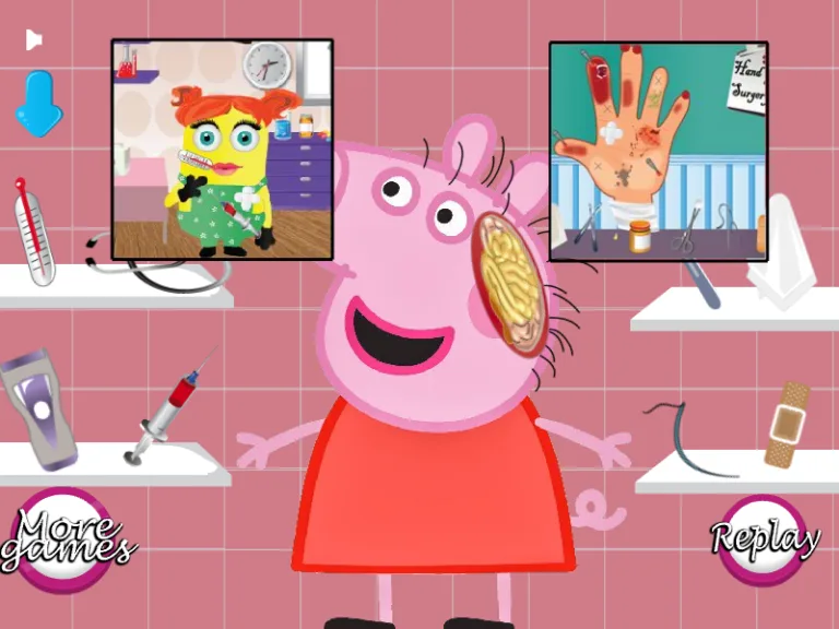 Peppa Pig Surgeon, captura 1