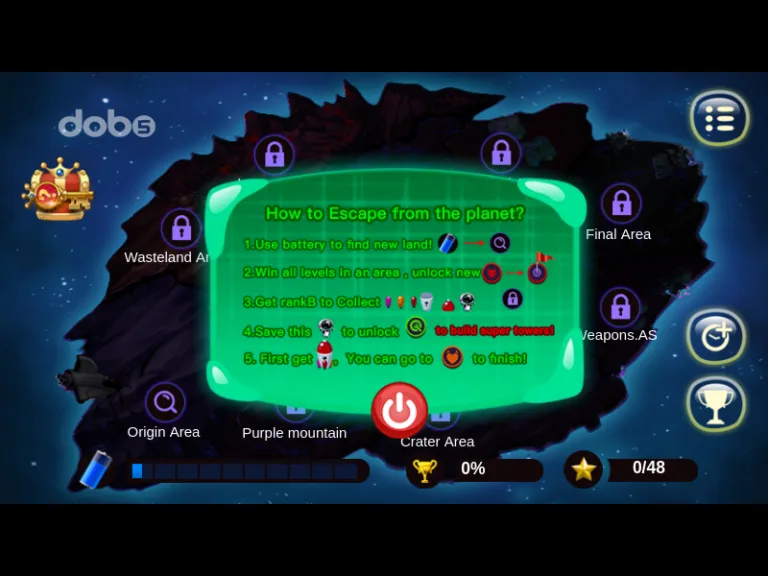 The Lost Planet Tower Defense, screenshot 2