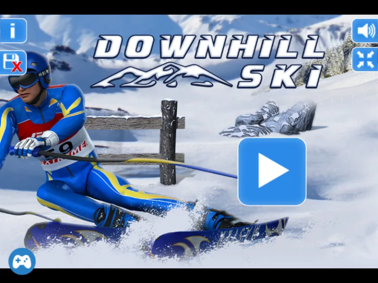 Downhill Ski, screenshot 1