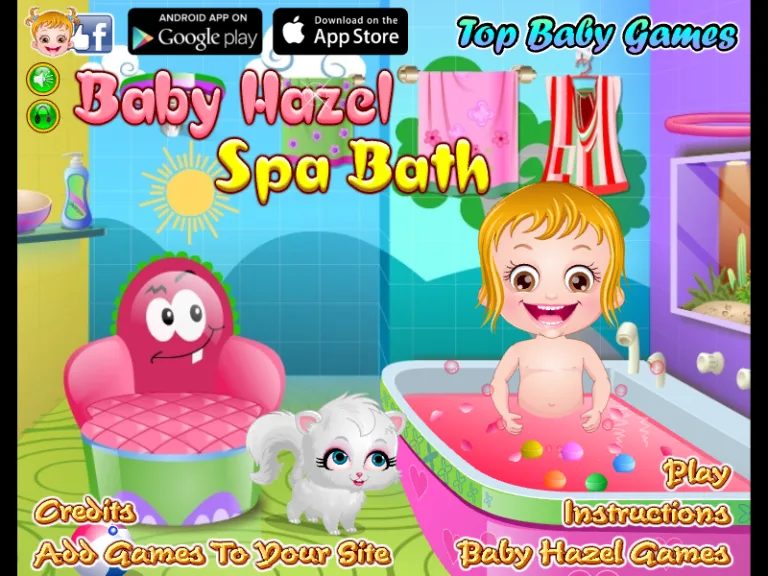 Baby Hazel: Spa Bath, captura 3
