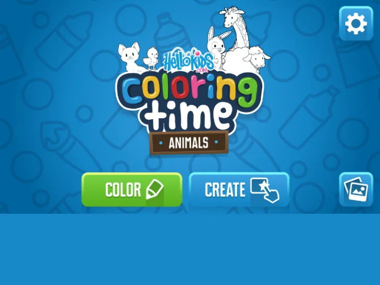 HelloKids Coloring Time, screenshot 1