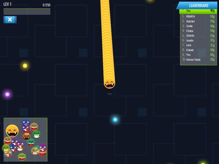 Happy Snakes, screenshot 1
