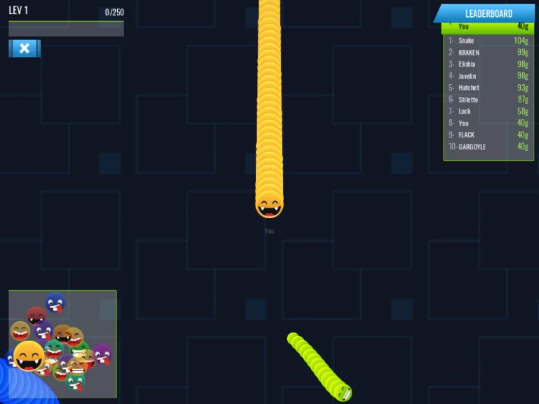 Happy Snakes, screenshot 2