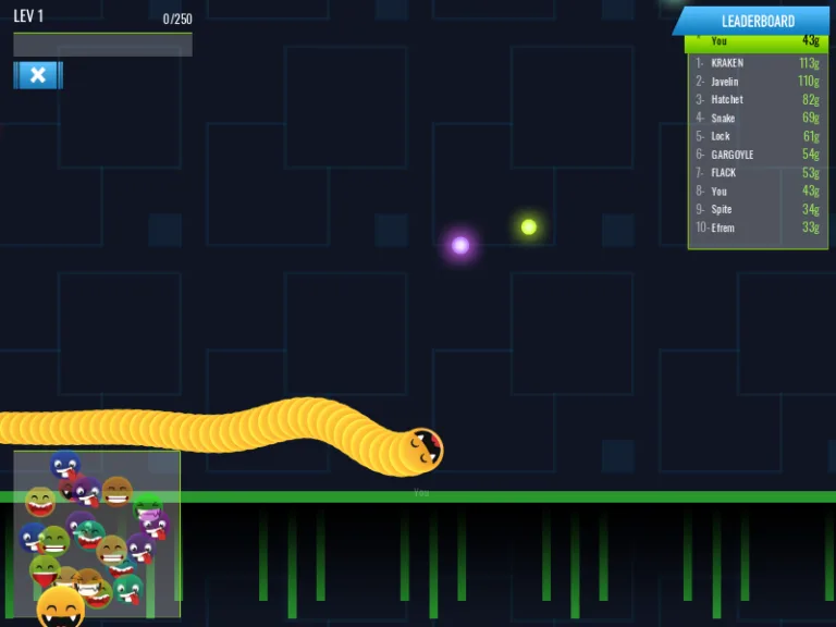 Happy Snakes, screenshot 3