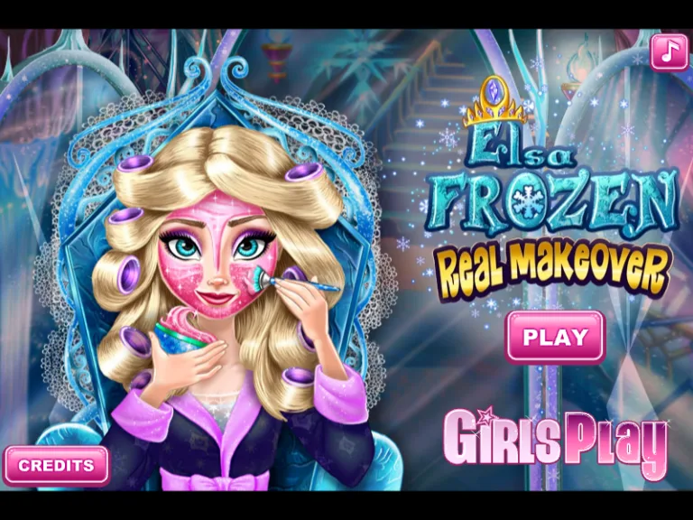 Elsa Frozen Real Makeup, captura 2