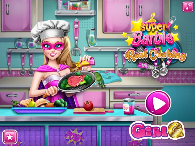 Super Barbie Real Cooking, captura 3