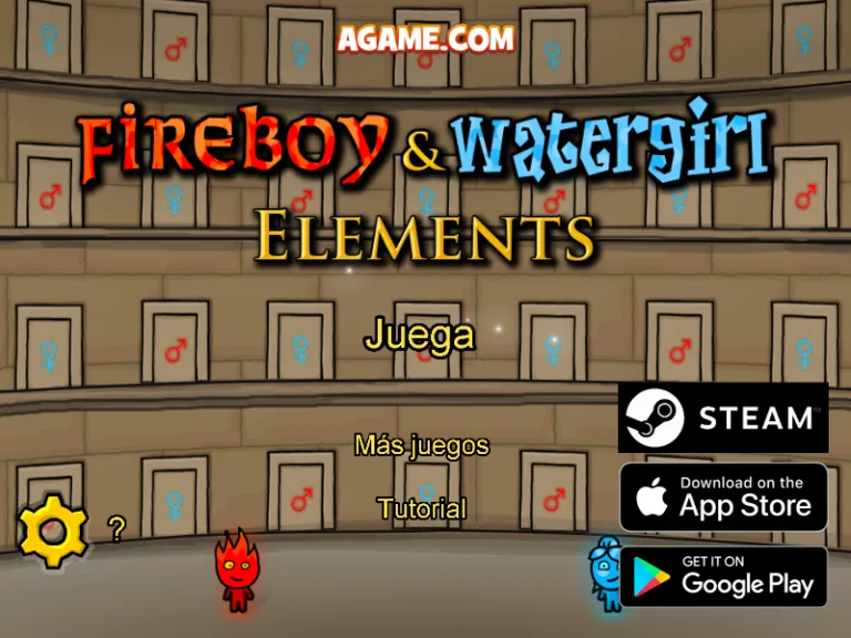 Fireboy and Watergirl 5 Elements, captura 1